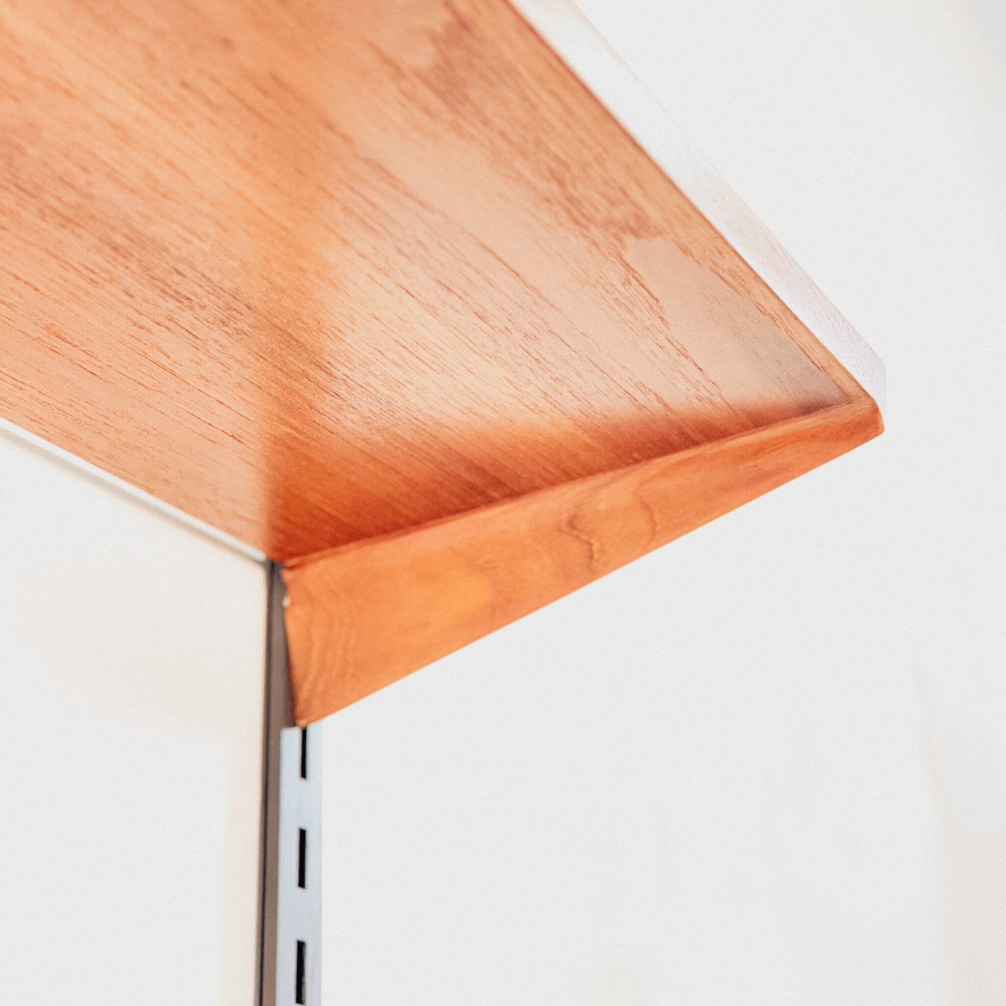 Kai Kristiansen Teak Wall Shelves, FM Møbler, Denmark 1960s