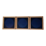 Optical Art Triptych - Victor Vasarely - Frames 30x30cm