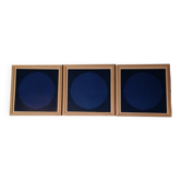 Triptyque Art Optique - Victor Vasarely - Cadres 30x30cm