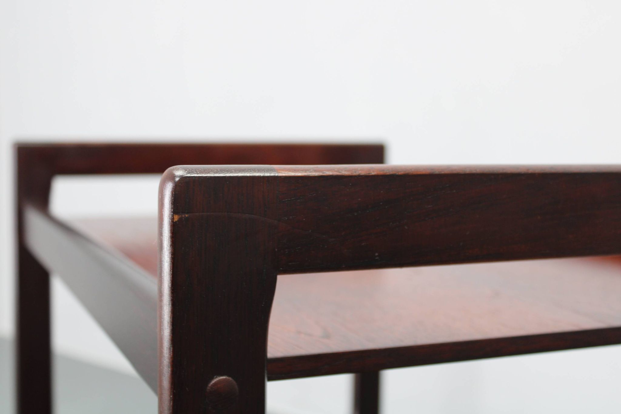 1970s Scandinavian teak serving cart by Brdr Furbo Spøttrup