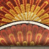Round carpet desso vintage Annees 70