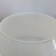 Mushroom lamp XXL Italian in white opaline 70s 80s