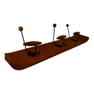 Patère vintage en bois