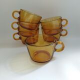 6 vintage Vereco cups