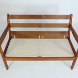 Danish Teak 2-Sitzer Sofa 'Senator' von Ole Wanscher für Cado