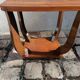 Table basse / d'appoint en bois de plaquage style Art Déco.