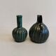 Two  pieces of pottery from Michael Andersen Bornholm - Denmark. Estimated 1960s.