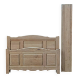 Solid oak bed