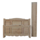 Solid oak bed