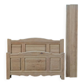Solid oak bed
