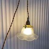 Baladeuse en verre vintage