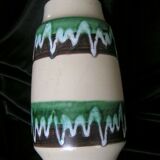 Vase with relief decoration West Germany 60s