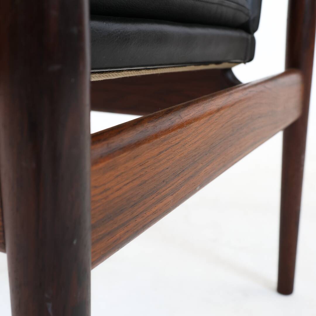 Rosewood Model 431 Armchair by Arne Vodder for Sibast 1960s