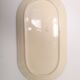 Floral cake dish in Boch brothers earthenware