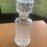 4 vintage white and grey marble coasters