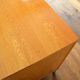 Storage cabinet with sliding curtain shutter 1950s