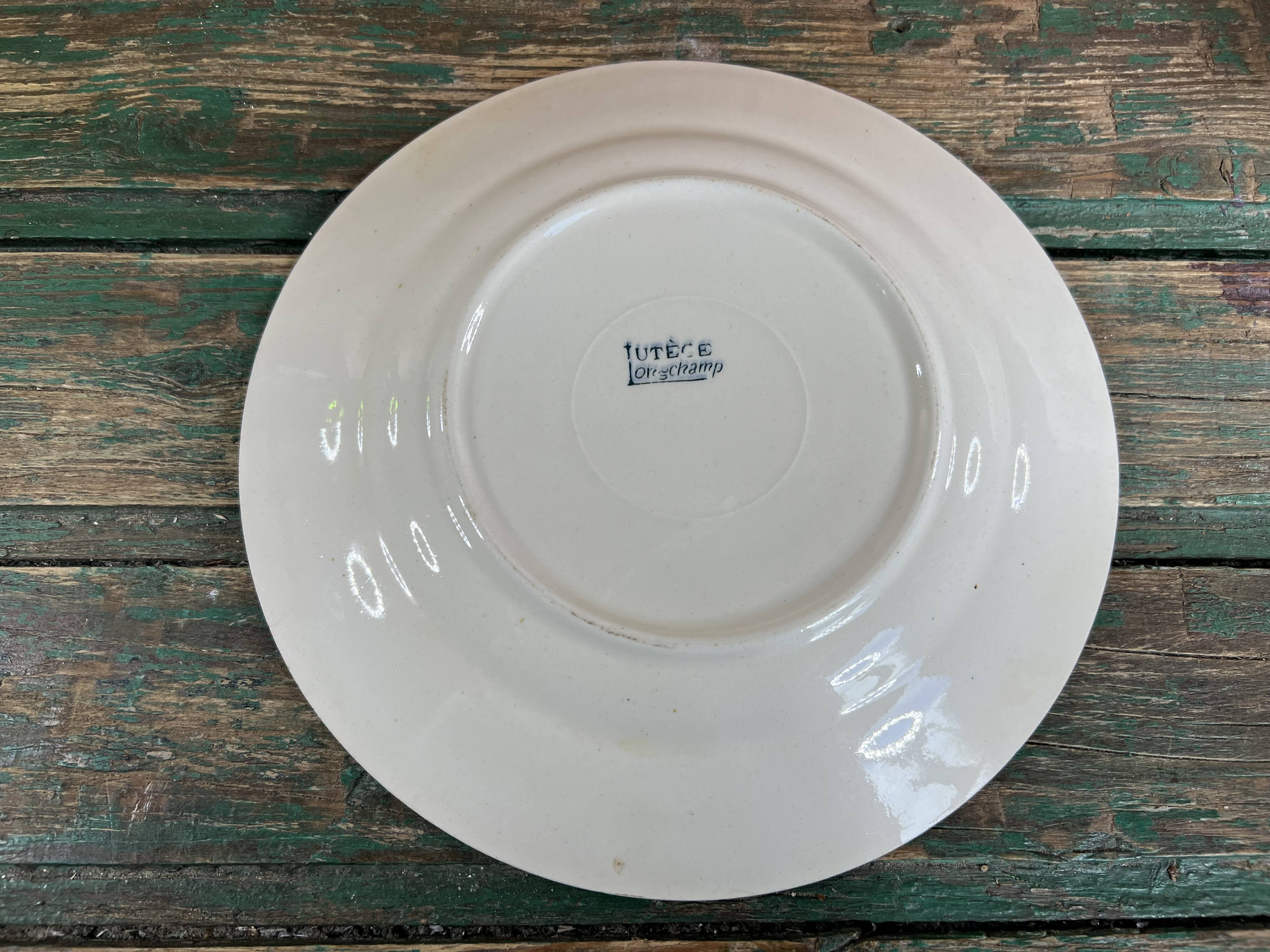 4 Longchamps iron earth flat plates