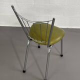 Vintage chrome metal chair