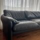 Canapé Maralunga Cassina en cuir noir