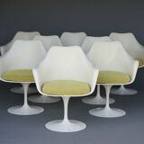 Chaises Tulip vintage de Knoll International, années 1960, lot de 8