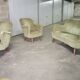 Chair years 50-60 Organic Green vintage