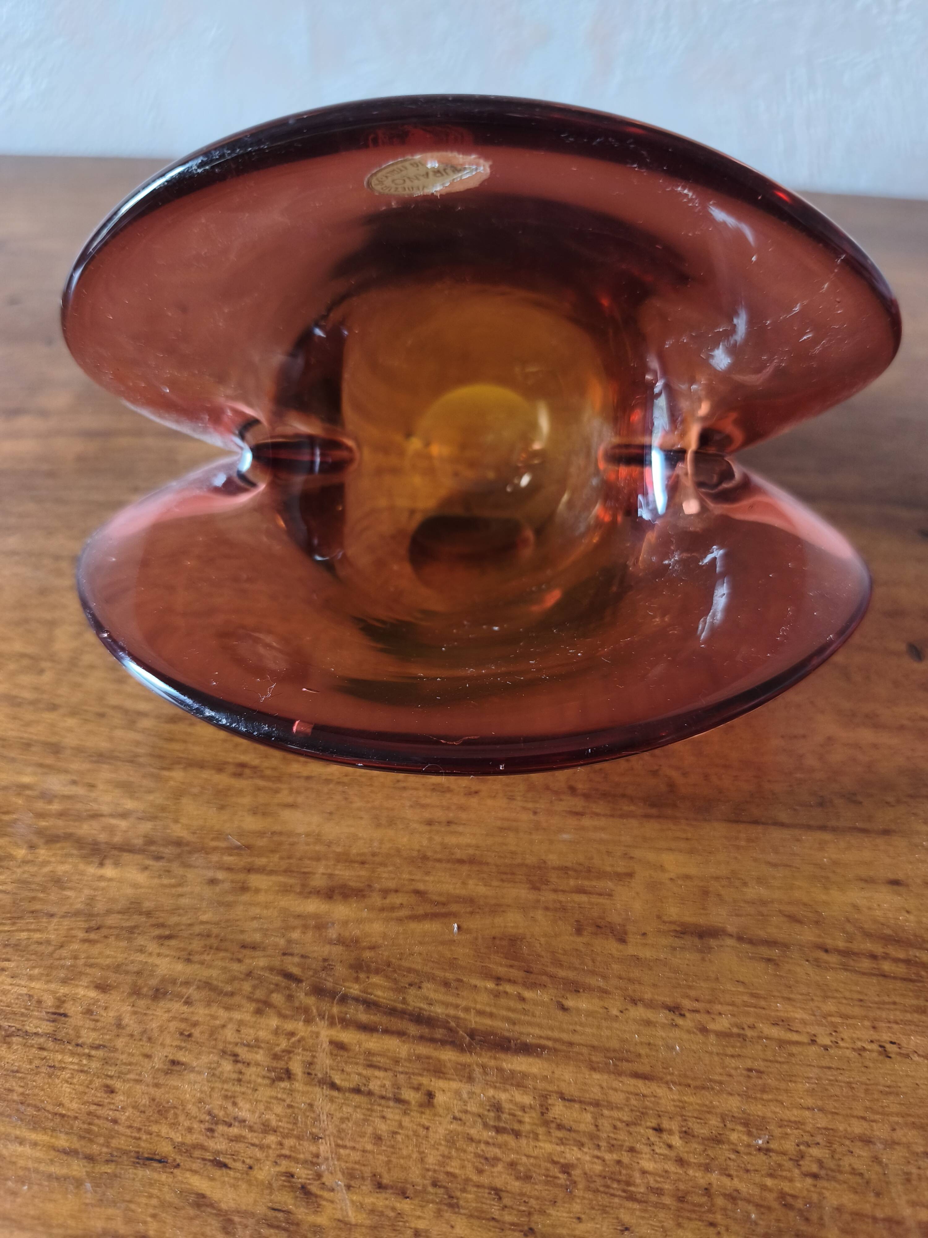 Vintage Murano glass catchall / dish