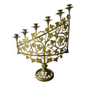 Chandelier en bronze