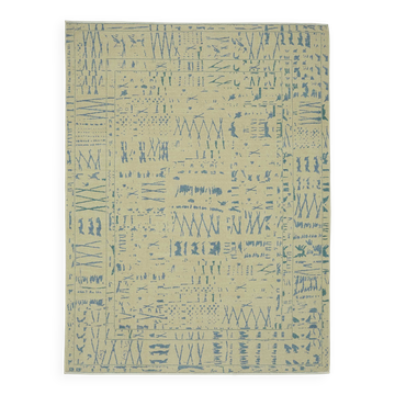 Tapis Oushak turc fait main 266 cm x 352 cm