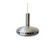 Suspension vintage UFO aluminium space age - années 70