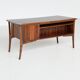 Svend Aage Madsen writing desk in rosewood H.P. Hansen Denmark 1960