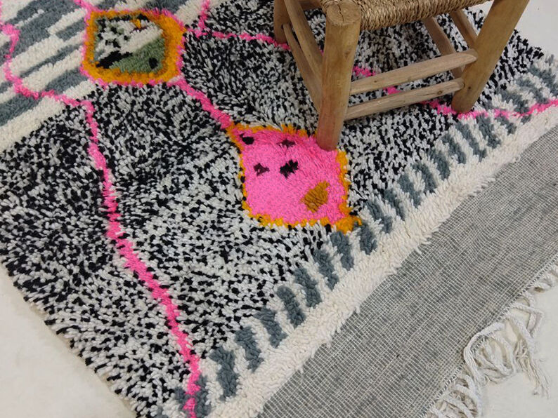 270x100cm Moroccan Berbere Carpet