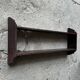 Antique wooden wall shelf, 133cm long