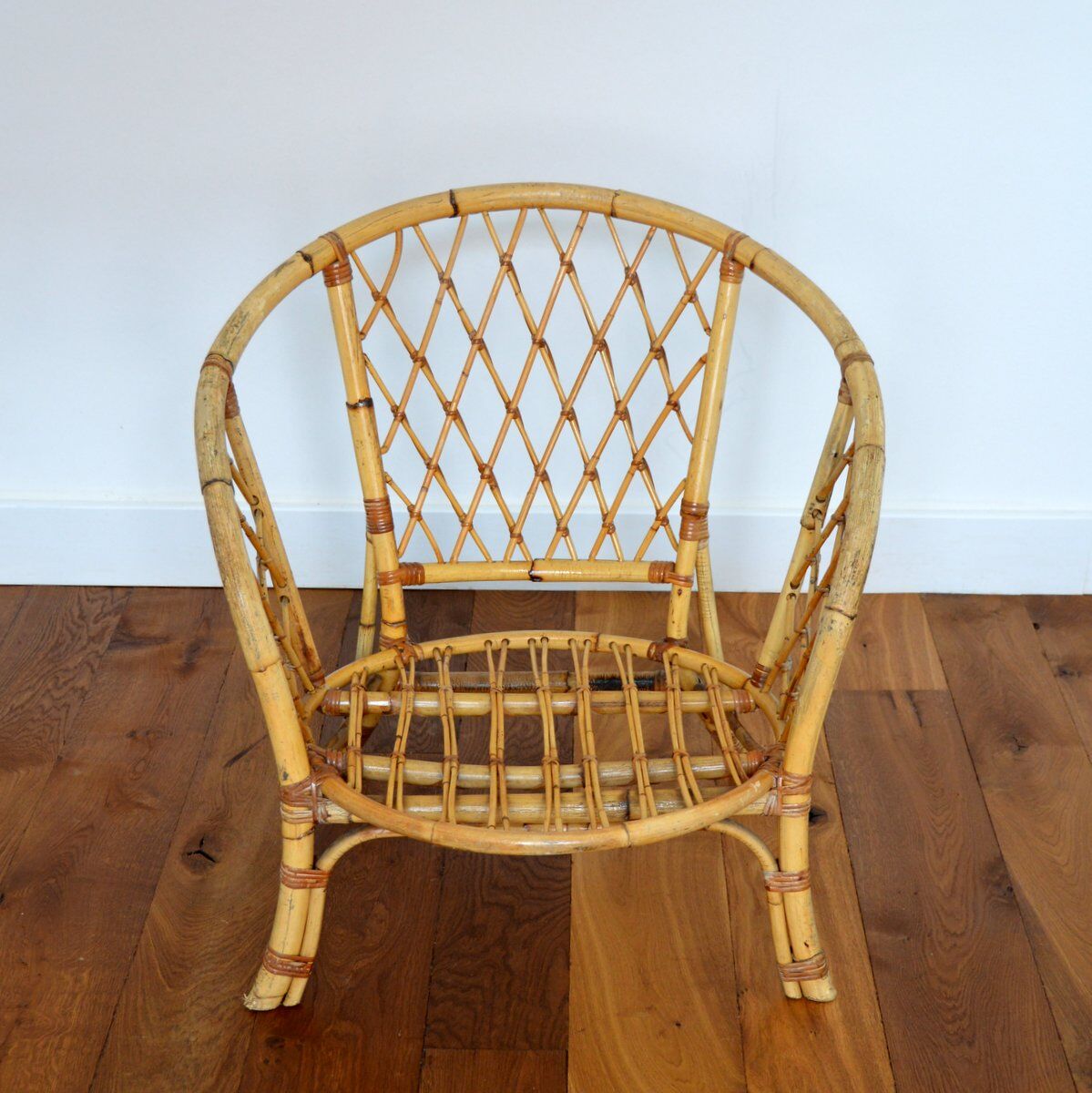 Vintage rattan lounge set 1970