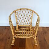 Vintage rattan lounge set 1970