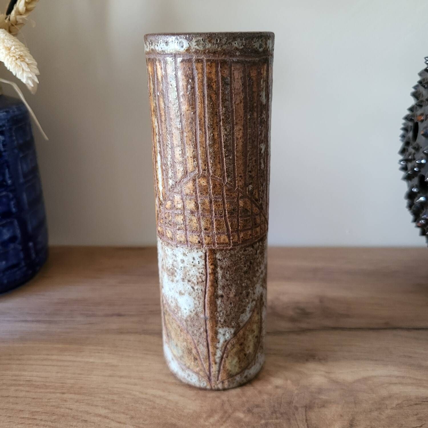Ceramic vase Alexandre Kostanda Vallauris Mid 20th century / Decor Flo