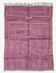 Tapis contemporain rose