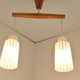 Mid-century Chandelier by Drevo Humpolec,1970's.