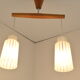 Mid-century Chandelier by Drevo Humpolec,1970's.