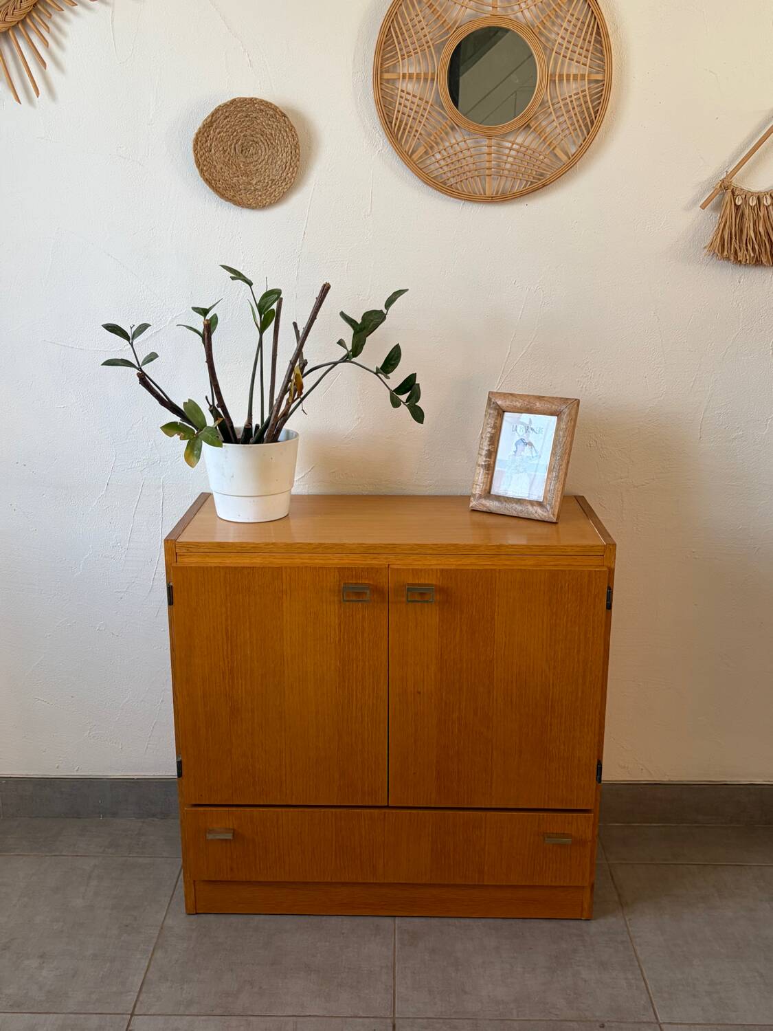 Vintage oak sideboard