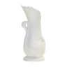 Vase cygne en porcelaine blanche du Danemark