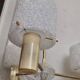 Perplex chandelier, 3 lights from 1970