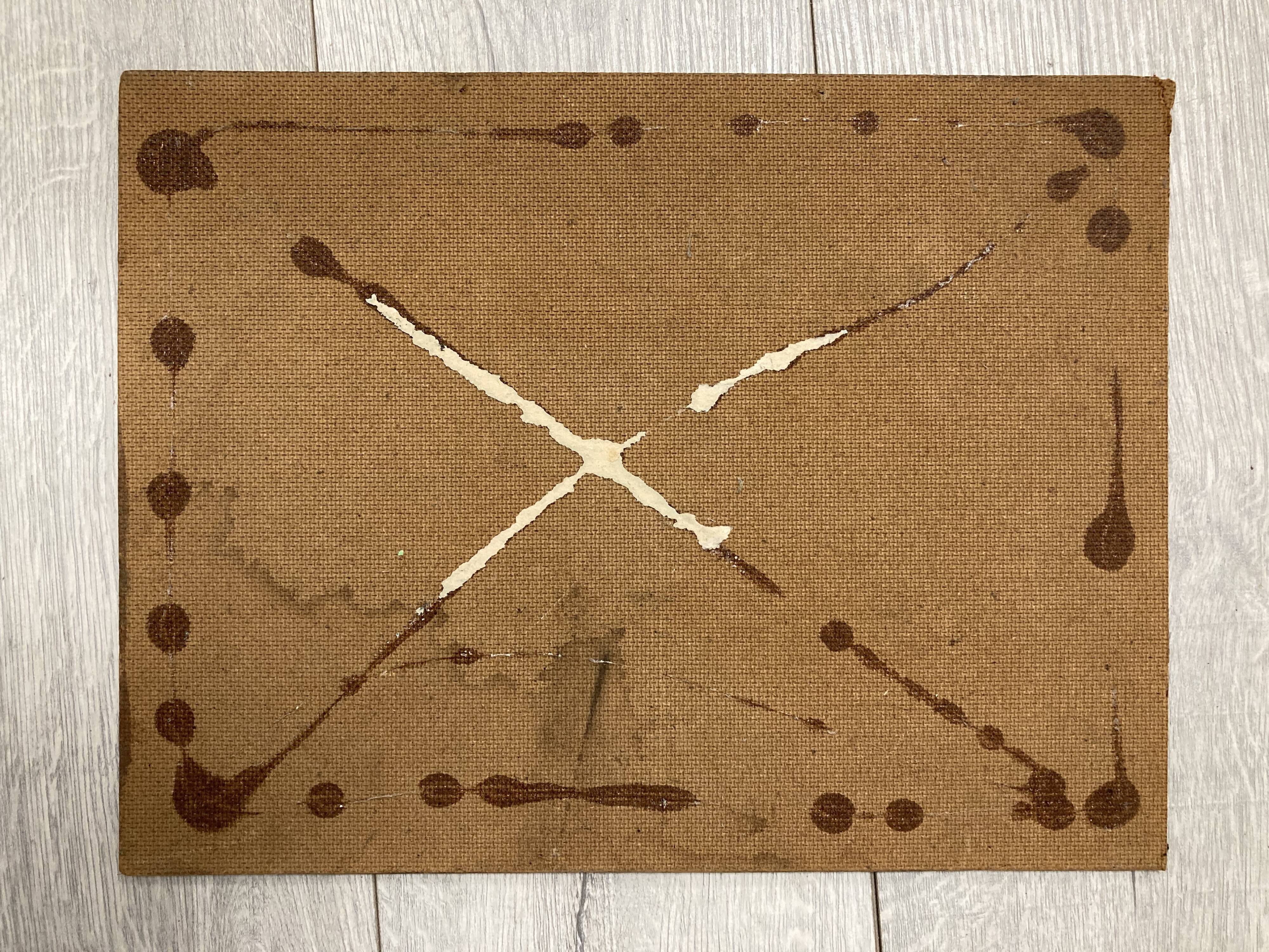 Marine Oil on panel Brittany Trestel beach