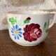 Earthenware cup from Sarreguemines Digoin model Annette