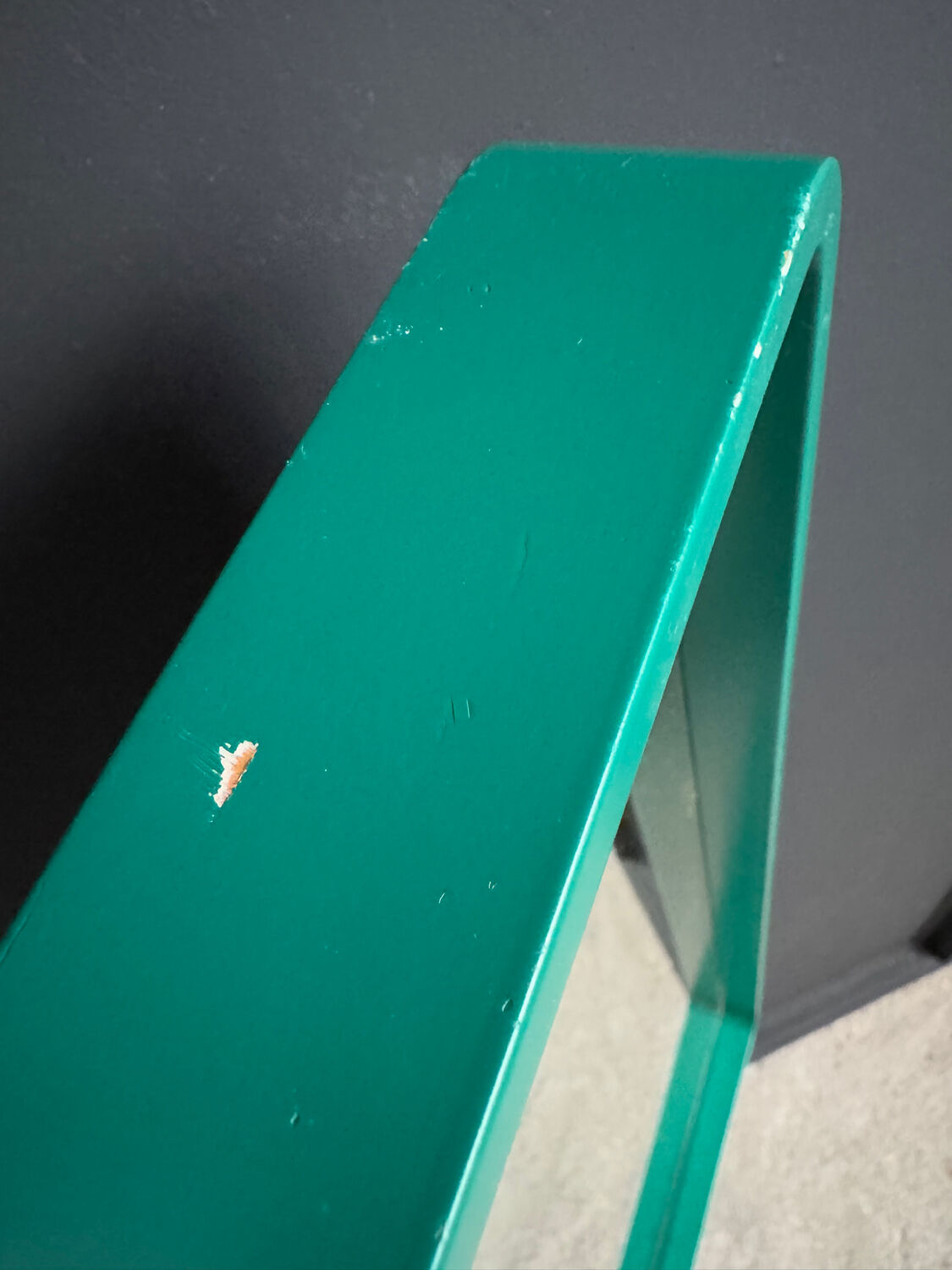 Scandinavian style mirror from the 70s