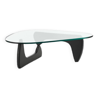 Table basse noir par Noguchi pour Vitra