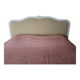 Linen headboard