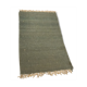 Tapis ethnique en fibres naturelles teint