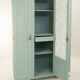 Restored art deco cabinet, mustache feet