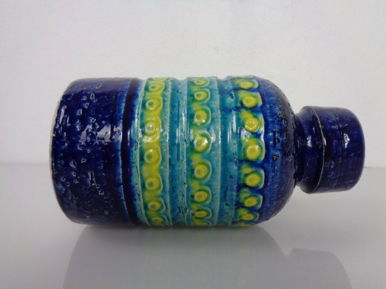 Studio ceramic vase by Aldo Londi for Bitossi, 1960s