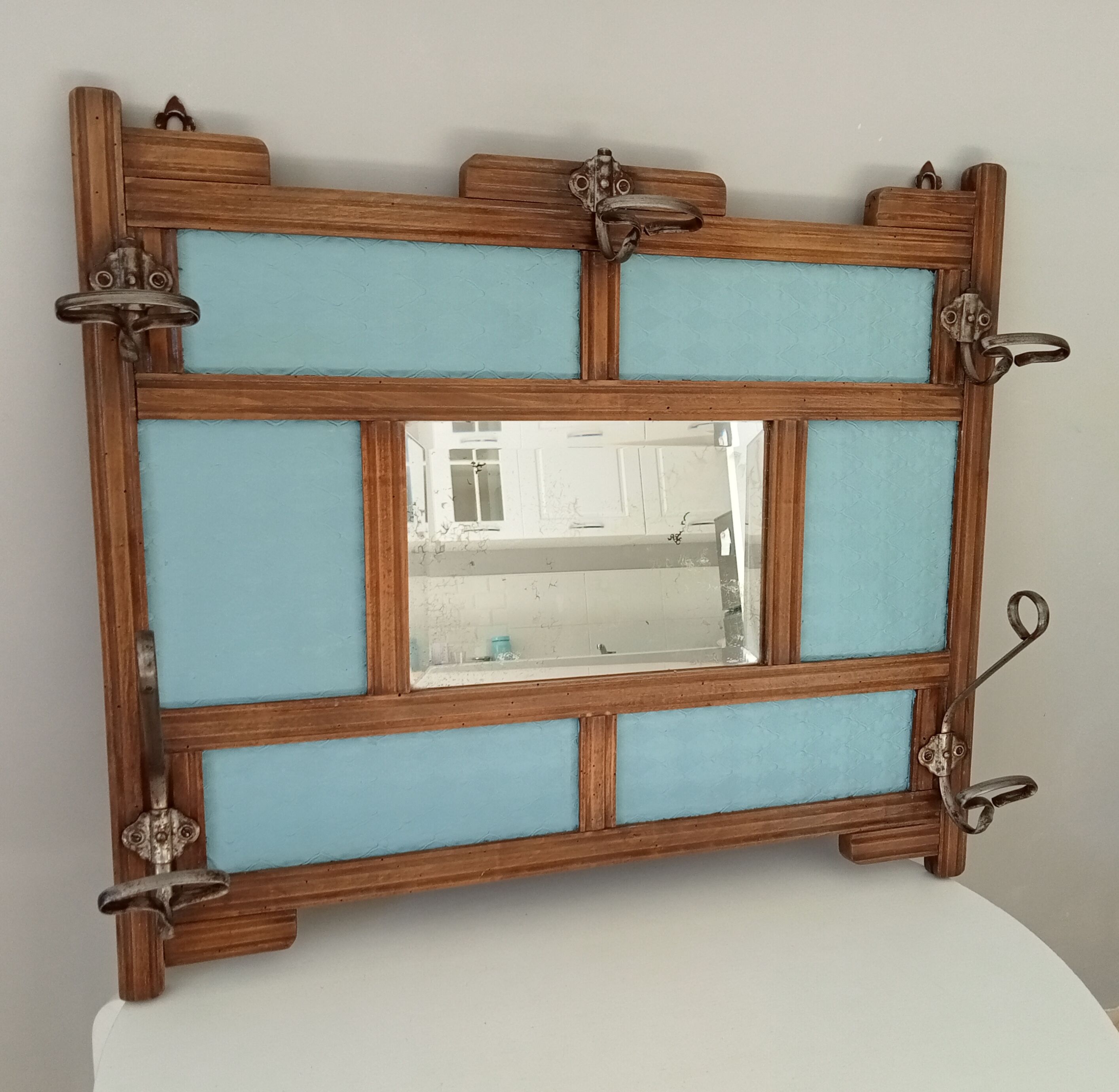 Wall coat rack art deco 30s/40s